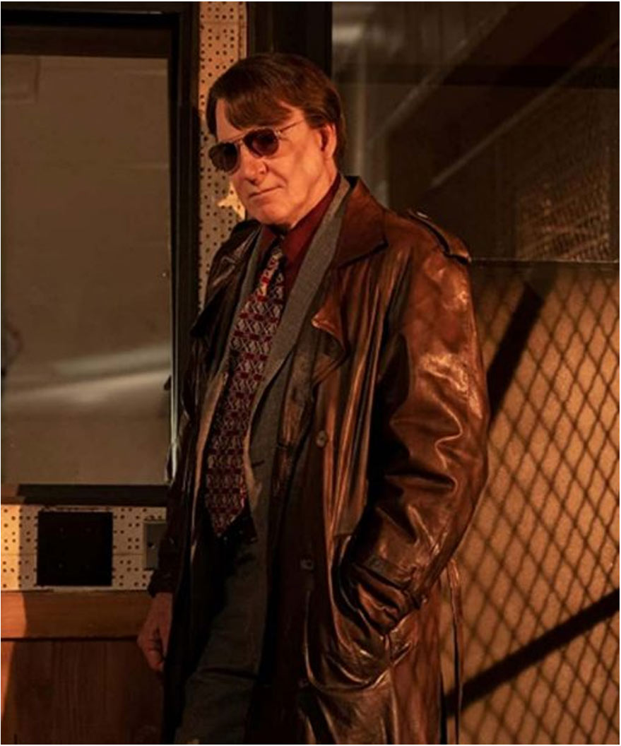 Only Murders in the Building Steve Martin Brown Coat