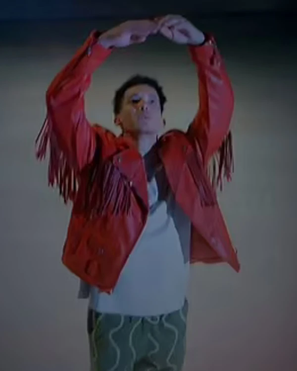 Dancing On Ice 2022 Connor Ball Red Jacket