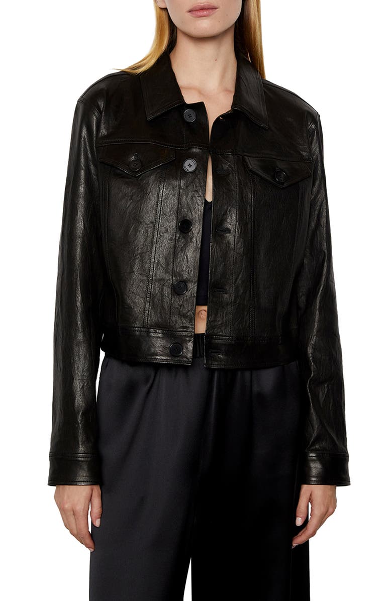 Leather Trucker Jacket