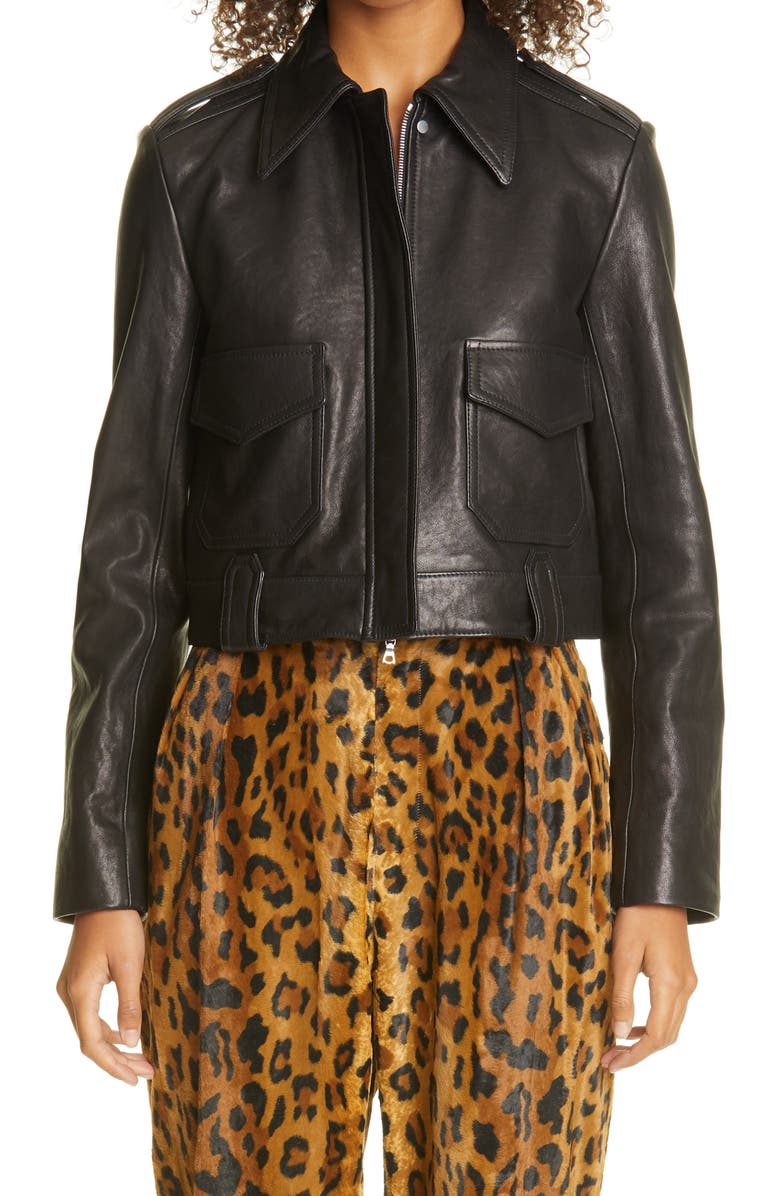 The Cordelia Lambskin Leather Jacket