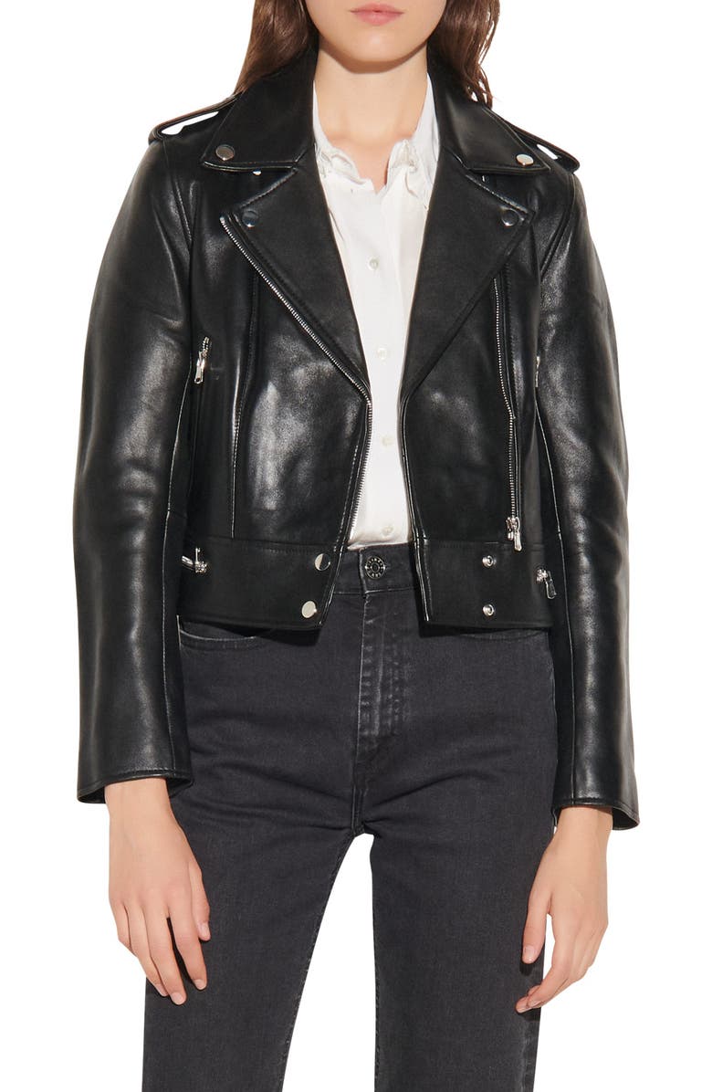 Leather Moto Jacket
