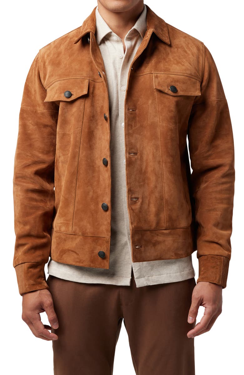 Suede Jean Jacket