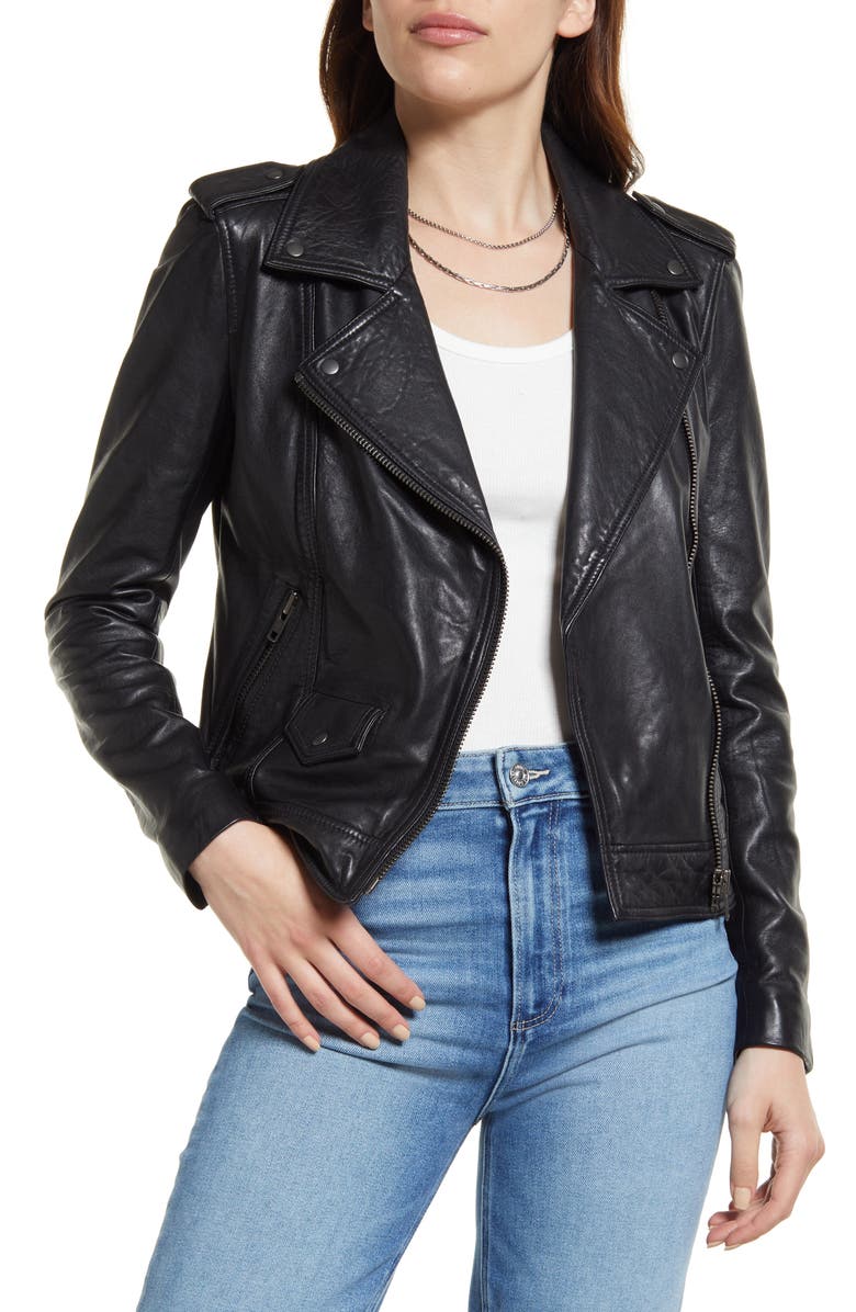 Leather Biker Jacket