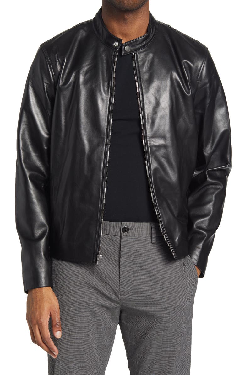Icon Archive Cafe Racer Leather Jacket