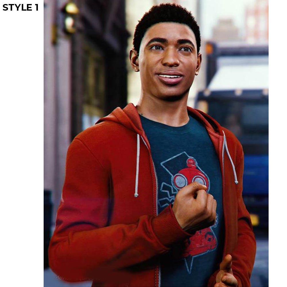 Miles Morales Spider Verse Hooded Jacket