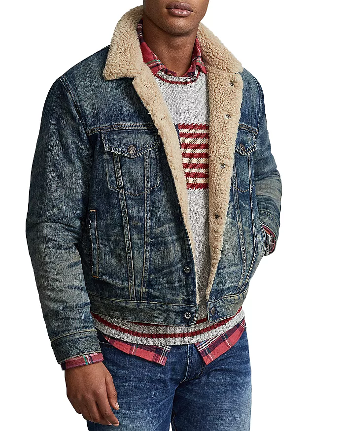 Polo Ralph Lauren Fleece Lined Trucker Jacket