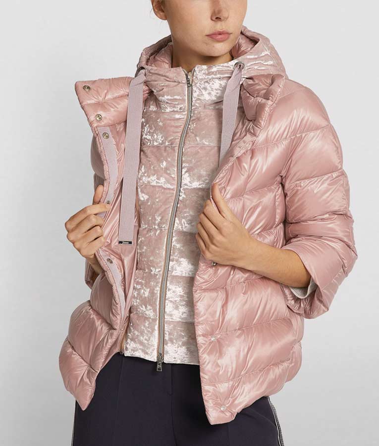 Light Pink Puffer Jacket
