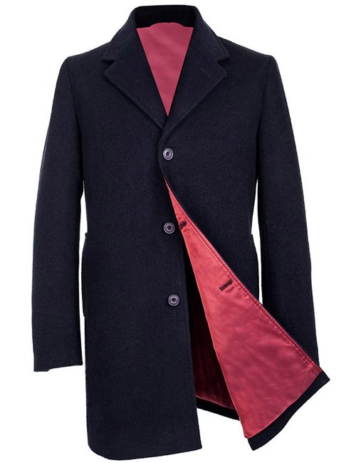 Peter Capaldi 12th Doctor Who Blue Coat