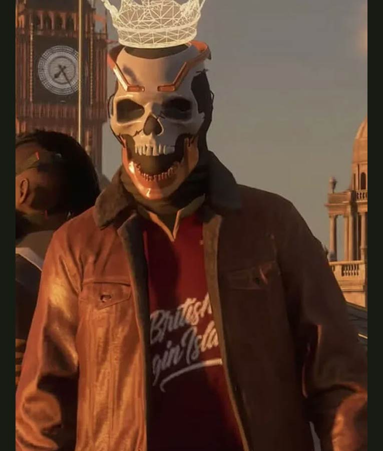 Ian Robshaw Watch Dogs Legion Leather Jacket