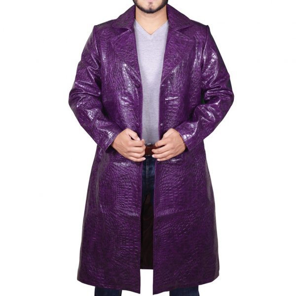Suicide Squad Jared Leto Crocodile Coat