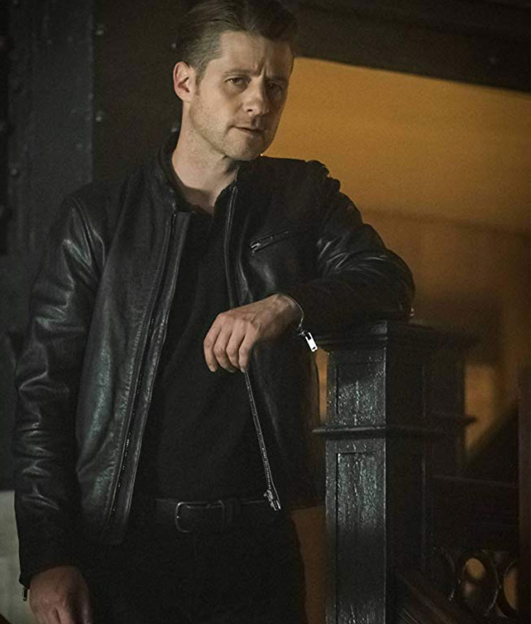 Gotham James Gordon Leather Jacket