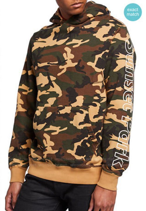 Anthony Anderson Black-ish Camo Hoodie