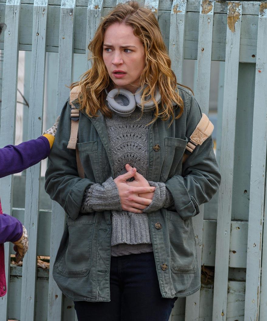 Books of Blood Britt Robertson Cotton Jacket