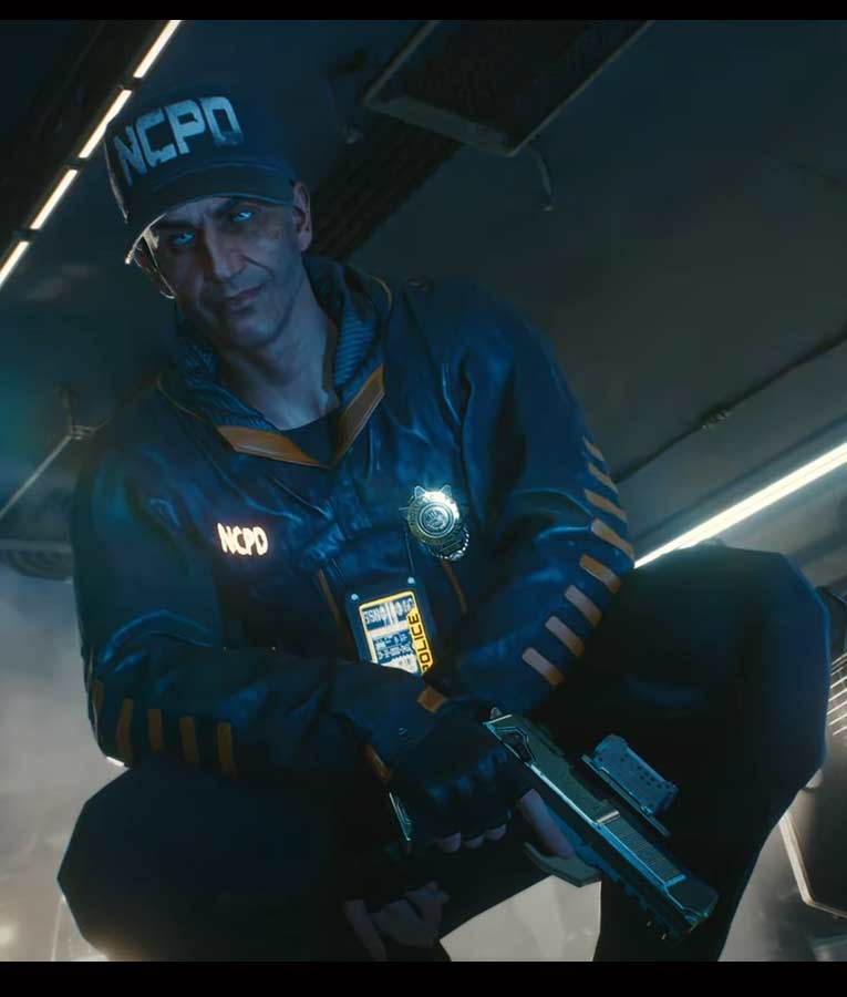 Cyberpunk 2077 Stints Leather Jacket