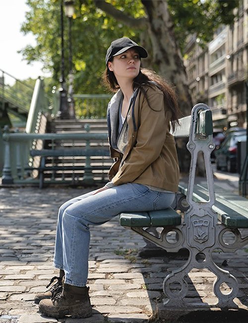 Esme Creed-Miles Hanna Brown Jacket