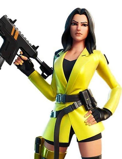Fortnite Yellow Leather Jacket