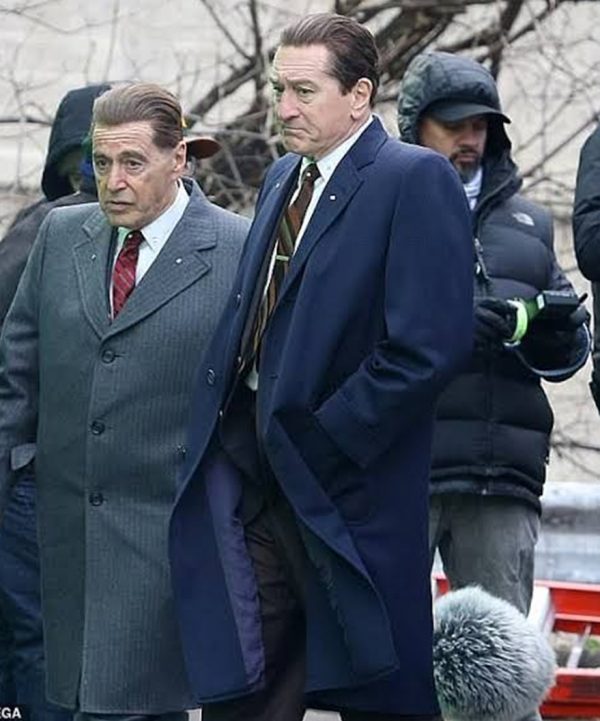 Frank Sheeran Robert De Niro Blue Coat