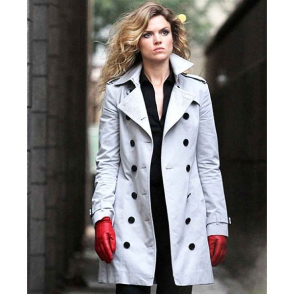 Gotham Barbara Kean White Coat