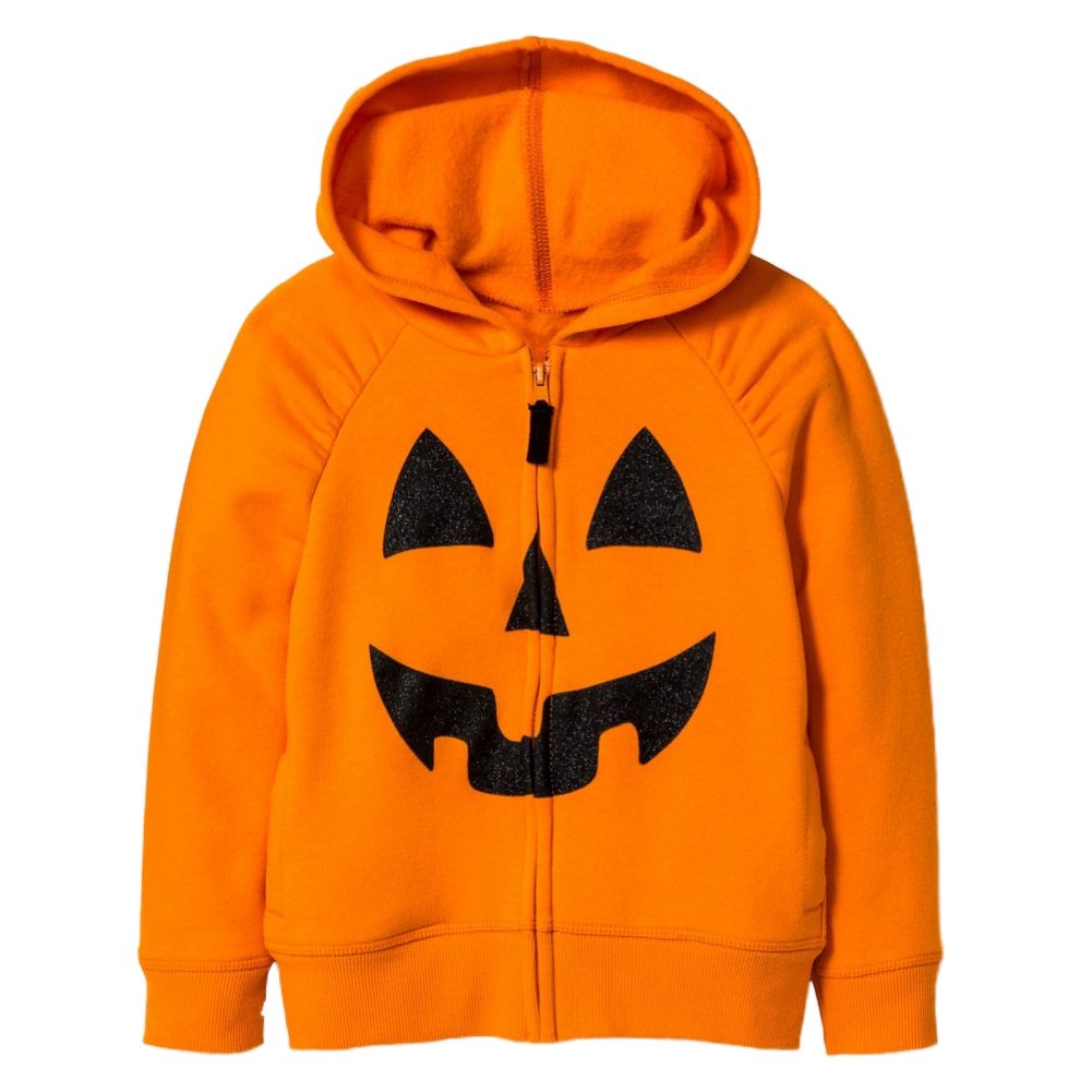 Halloween Pumpkin Orange Hoodie