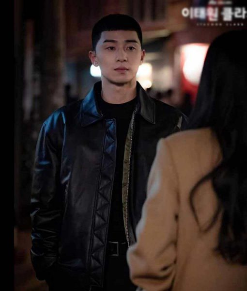Itaewon Class Park Seo-Joon Black Jacket