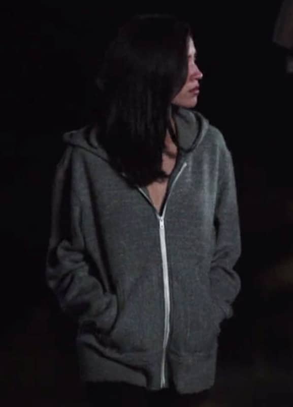 Kelsey Asbille Yellowstone Grey Hoodie Jacket