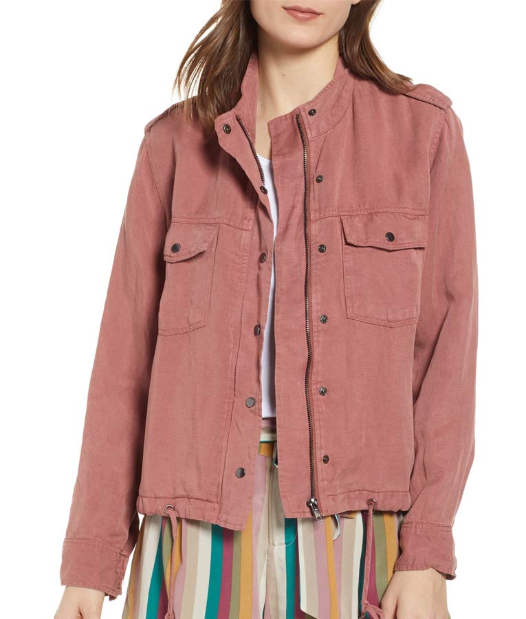 Lucifer Season 5 Megan Garner Pink Jacket