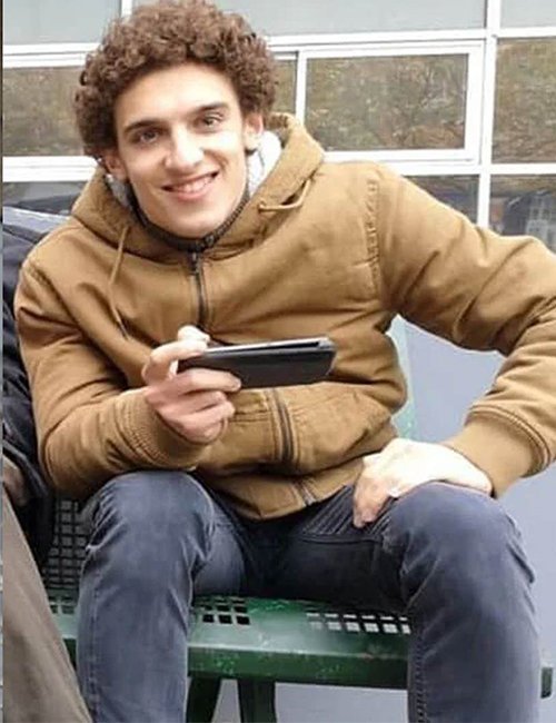 Basile Skam France Paul Scarfoglio Brown Bomber Jacket