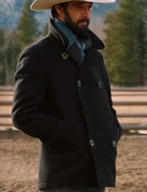 Ryan Bingham Yellowstone Walker Peacoat