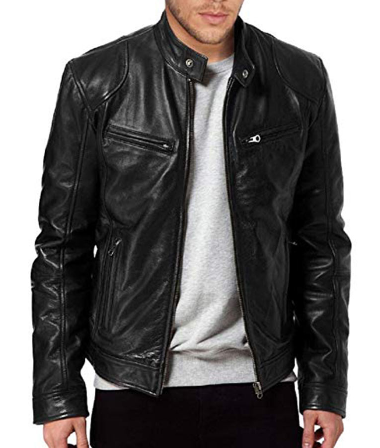 Steve Rogers Avengers Endgame Leather Jacket