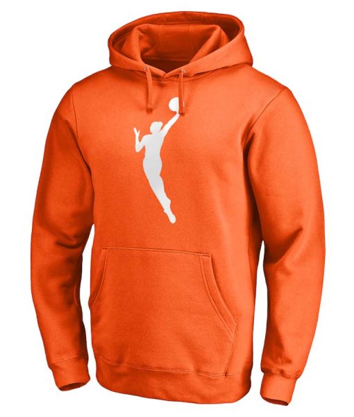 WNBA Orange Pullover Hoodie