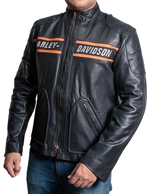 WWE Goldberg Harley Davidson Biker Leather Jacket