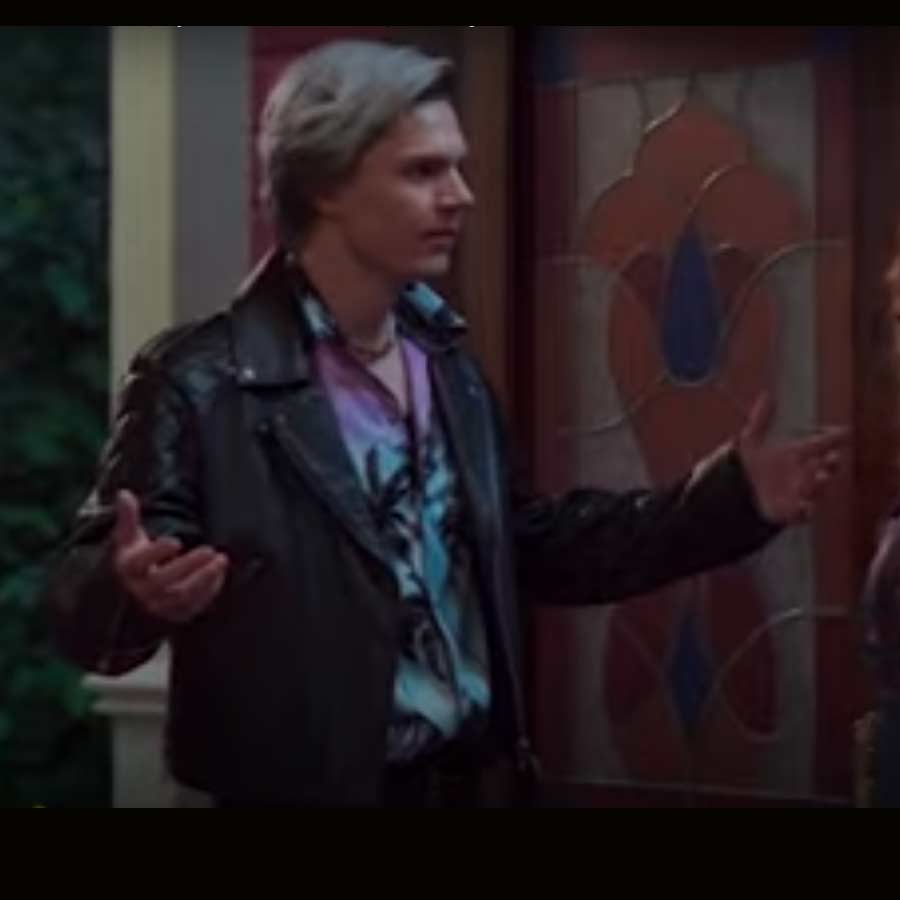 WandaVision 2021 Evan Peters Leather Jacket