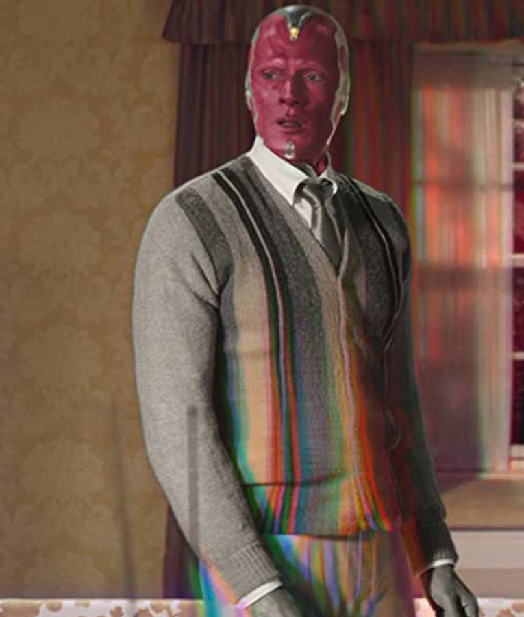 WandaVision Paul Bettany Wool Sweater