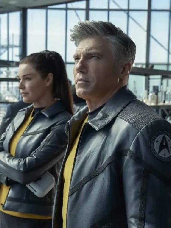 Star Trek Strange New Worlds Leather Jacket