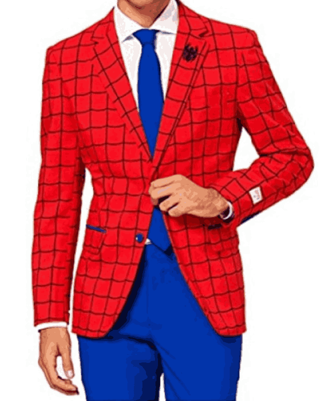 Spider Man Far From Home Tuxedo Blazer